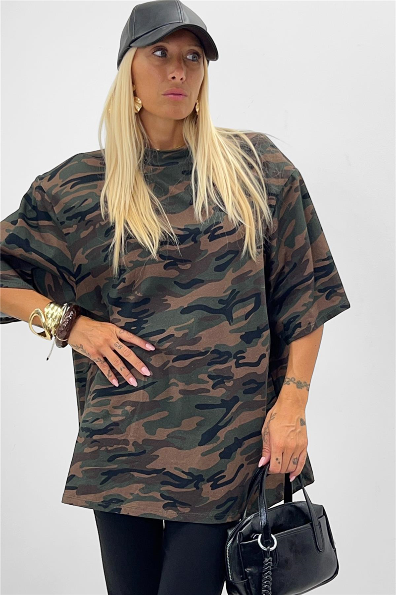maxi maglia military
